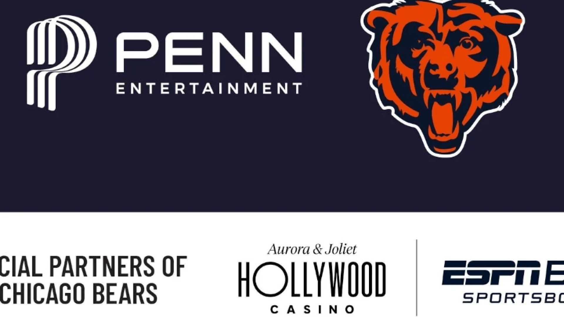 Penn Entertainment Announces Multi-Year Deal With the Chicago Bears
